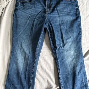 Old Navy Women's Dark Blue Skinny Jeans